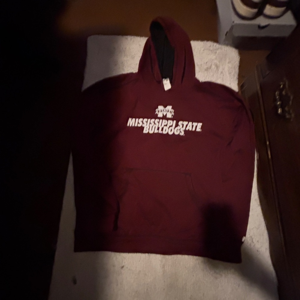 Mississippi State Bulldogs Maroon Hoodie